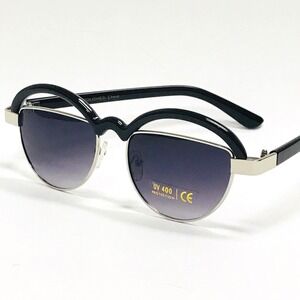 UV400 Protection Sunglasses‎ Fashion Half Frame Designer Shades Festival Party